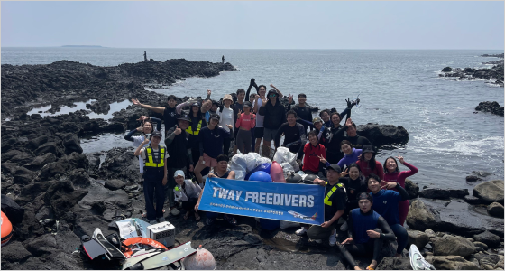 해양 정화 활동 이미지