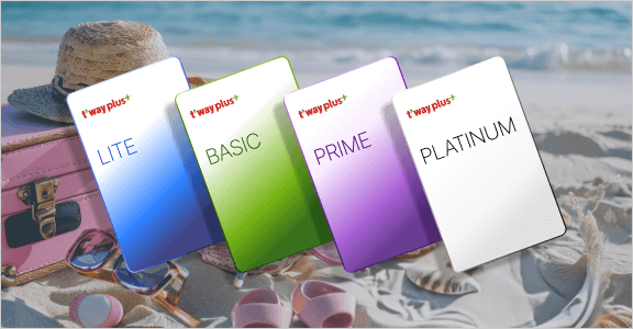 하나, 구독 즉시 구독료의 최대 90% 환급 구독료의 최대 90%를 구독 즉시 사용 가능한 티웨이-e카드로 지급해 드립니다.<br>(티웨이-e카드: 티웨이항공 항공권 예매 시 사용 가능한 항공권 예매 전용 결제수단