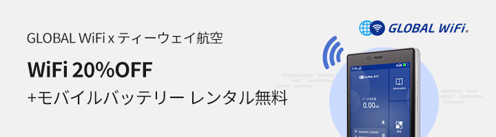 Global Wifi 20% OFF