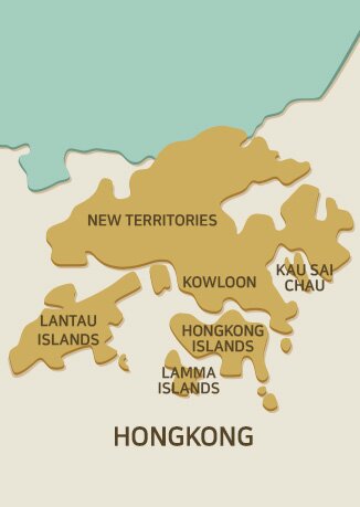 홍콩지도