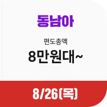 동남아 편도총액 8만원대