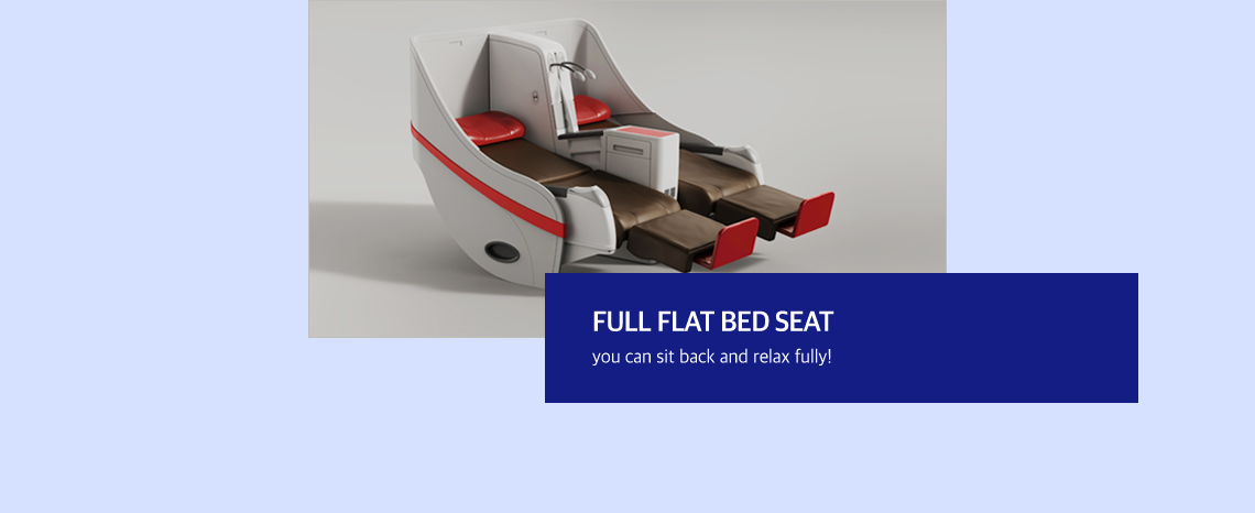 FULL FLAT BED SEAT