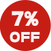 7% off