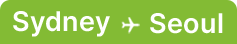 Sydney → Seoul