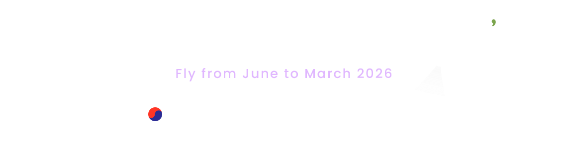 t'way, From Summer to Spring Departures, KOREA Moment